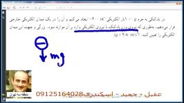 تدریس مفهومی ویدئویی الکتریسیته ساکن فیزیک3تعادل مرکب
