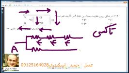 تدریس مفهومی فصل جریان مستقیم مقاومت متوالی موازی