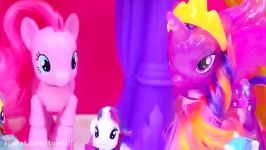 a 3D My Little Pony Princess Twilight Sparkle and Spike