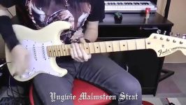 Blackmore Strat VS Malmsteen Strat