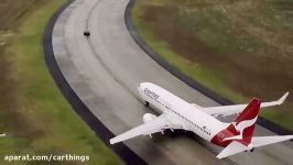 مسابقه درگ بین تسلا مدل اس بوئینگ 737