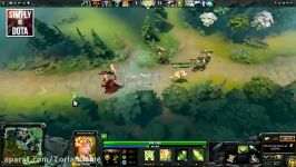 گیم پلی دوتا 2  Dota 2 Enchantress Gameplay