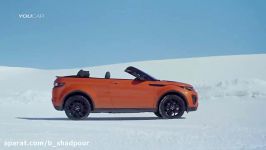 رنجروور Evoque Convertible در برف