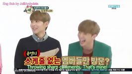 پارت1برنامه weekly idol سوپر جونیور+eng sub