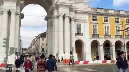 Visit Portugal #1  Lisbon downtown walk HD