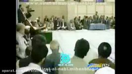 همخوانی قرآن گروه تواشیح سیرت النبی مشهد در بیت رهبری