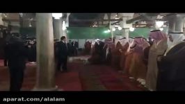 نماز خواندن ملک سلمان در الازهر