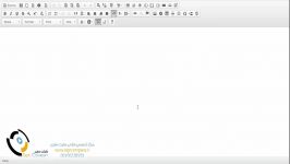 آموزش کار ویرایشگر متنیادیتور CKEditor  قسمت 1