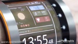 FlexEnable Demos Organic LCD Flexible OLED Rollable