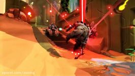 تریلر هنگام انتشار بازی Battleborn  زومجی