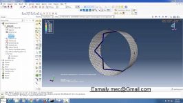 شبیه سازی استنت رگ در آباکوس stent in abaqus