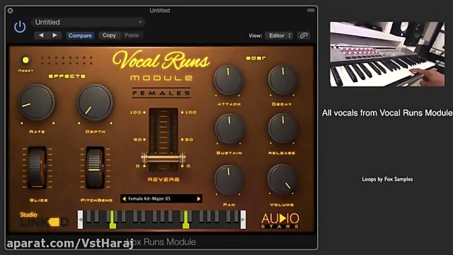 StudioLinkedVST Vocal Runs Module Winx3264 Bit