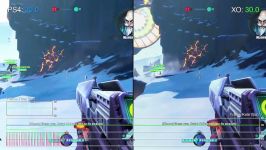 مقایسه فریم ریت بتا بازی Battleborn PS4 vs XO