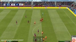 ضربه ازاد مسی در pes 16