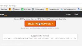 تبدیل کردن فیلم اهنگ Convert mp4 to mp3