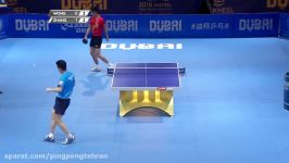 مسابقه پینگ پنگ کاپ آسیا 2016 ژانگ جیک وانگ تینگ