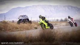 Motorcycle vs Car Drift Battle 3