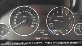 شتاب 0 100 BMW 328i GT 2015