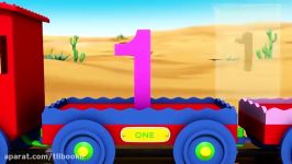 Numbers Song for Children  1 to 20 Number Train