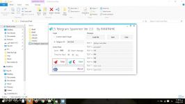 آموزش استفاده Telegram Spammer V2.0