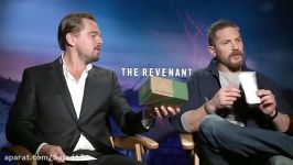 Leo dicaprio with tom hardy interview