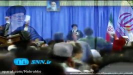 امام خامنه ای  گریه حضرت به خاطر عظمت ماه شعبان