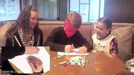 Blindfold Drawing Challenge With MattyB