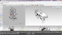 Architectural Dynamic section with VisualARQ and Rhino