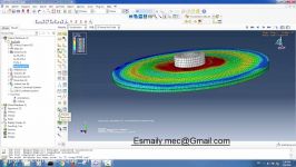 جوشکاری اصطکاکی در آباکوس friction stir welding abaqus