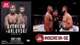 UFC Fight Night 87 Overeem vs Arlovski