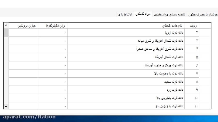 آموزش نرم افزار جیره پردازان  طراحی جیره بخش دوم