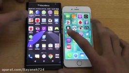 مقایسه دوربین سرعت Blackberry Priv vs iPhone 6S