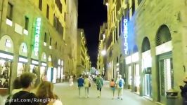 در خیابان های فلورانس ایتالیا قدم بزنید  رنگی رنگی