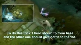 Dota 2 Tricks Bottle Refill Trick