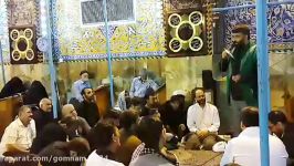 حاج سید محمود صفاتی جلسه مذهبی محبین الحسین مشهد مقدس