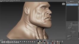 Mudbox head SPEED SCULPTING