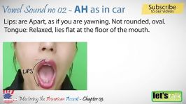 American Accent Training  AH sound