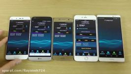 مقایسه LG G5 vs Galaxy S7 vs iPhone 6S+ vs Xiaomi Mi5