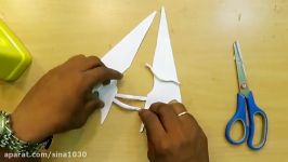 How to Make a Paper Hidden blade Night Stalker blade