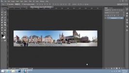 ساخت عکس پانوراما در فتوشاپ panorama  مدرس کیانی