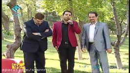 محمدبابایی اجرادرکنارمحمدرضاحسینیان مدیرشبکه تی وی پلاس