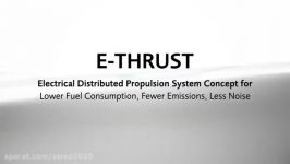 E Thrust Electric Aircraft propulsion system concept