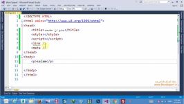 آموزش تگ های مقدماتی HTML بررسی ساختار صفحات