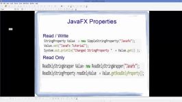 آموزش JavaFX برای مبتدیان جلسه 17 خصوصیات JavaFX