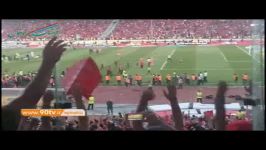 تشویق جالب پرسپولیسی ها بعد دست دادن قهرمانی