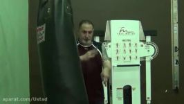 ضربات سنگین دست باز ❊IRANboxer❊خانه بوکس تهران MMA