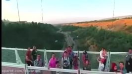 پل زیبای معلق در ایرانمشکین شهر