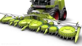 NIR Sensor Animation beim CLAAS JAGUAR 980