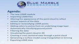 LiDAR Processing in Global Mapper 15