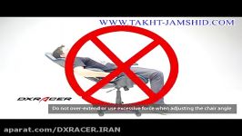 آموزش نحوه کار اهرم های صندلی Dxracer